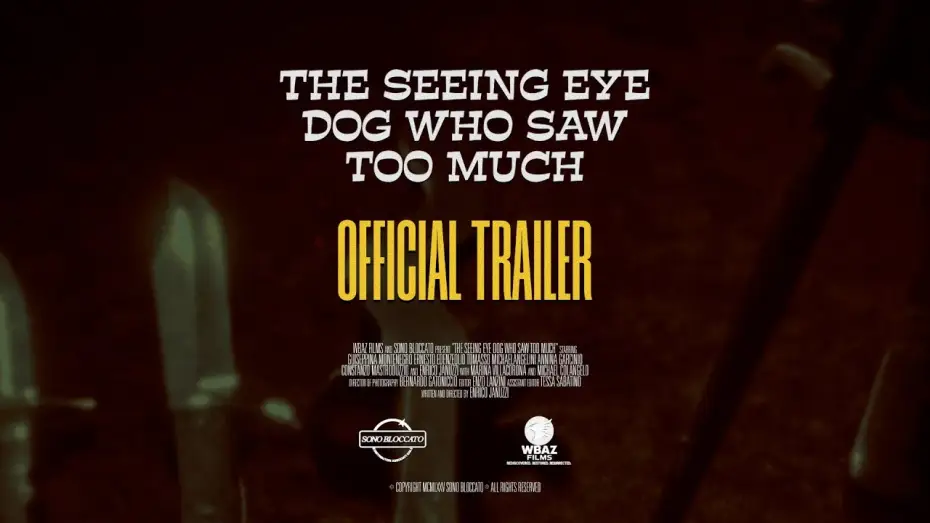 Wideo do filmu The Seeing Eye Dog Who Saw Too Much — THE SEEING EYE DOG WHO SAW TOO MUCH (OFFICIAL TRAILER)
