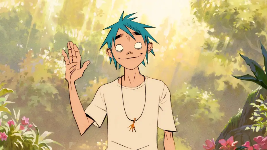 Wideo do filmu Gorillaz Present: The Mountain, The Moon Cave and The Sad God — Official Trailer 2