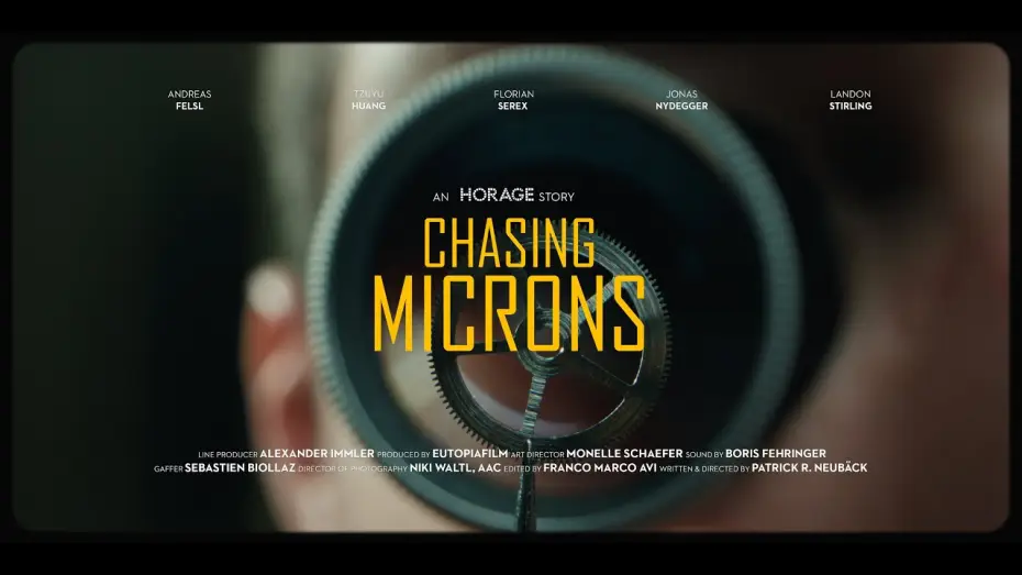 Wideo do filmu Chasing Microns — Chasing Microns - An Horage Story