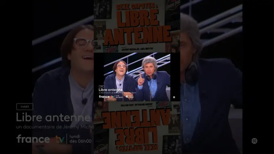 Wideo do filmu Libre antenne — Ne ratez pas le documentaire #LibreAntennentenne sur #France4 de jeremymichalak & AbelMestre !