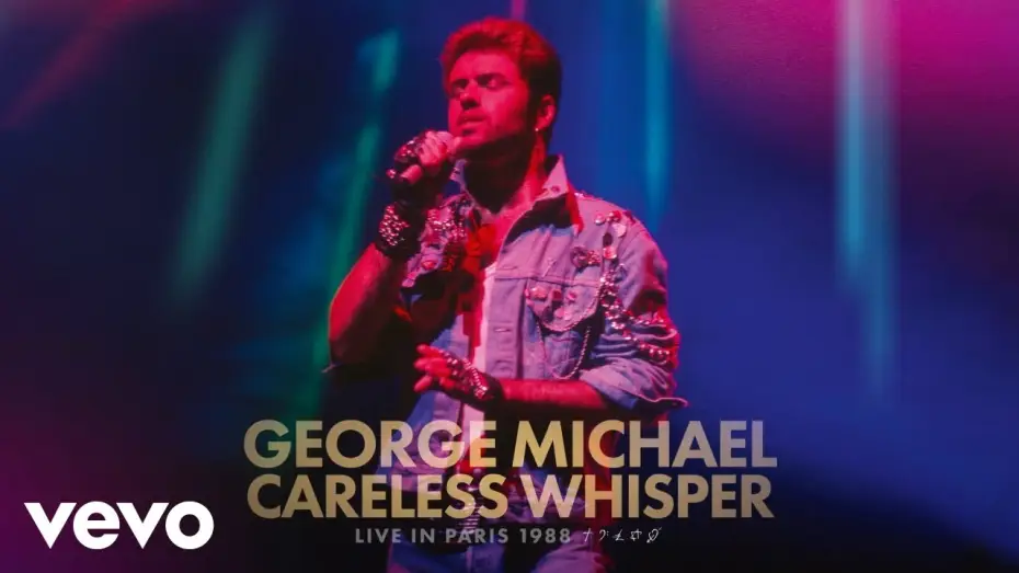Wideo do filmu George Michael: The Faith Tour — George Michael - Careless Whisper (En concert à Paris, 1988 - Audio officiel)