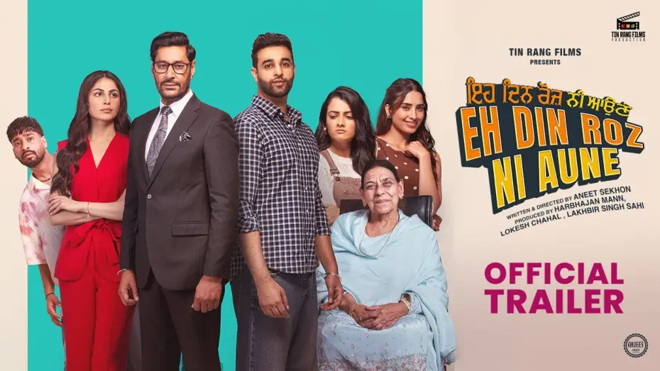 Wideo do filmu Eh Din Roz Ni Aune — Eh Din Roz Ni Aune- Official Trailer | Harbhajan Mann, Avkash Mann | In Cinemas 9th October 2026