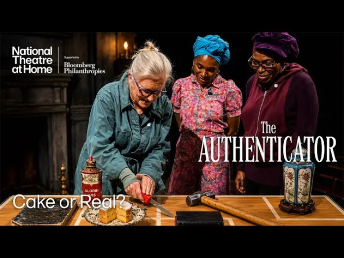 Wideo do filmu National Theatre Live: The Authenticator — Is it cake? | The Authenticator | National Theatre at Home