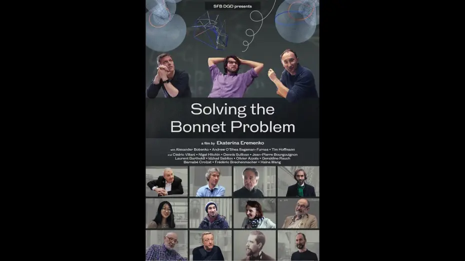 Wideo do filmu Solving the Bonnet Problem — Solving the Bonnet problem. A hands-on adventure In 17 chapters- trailer
