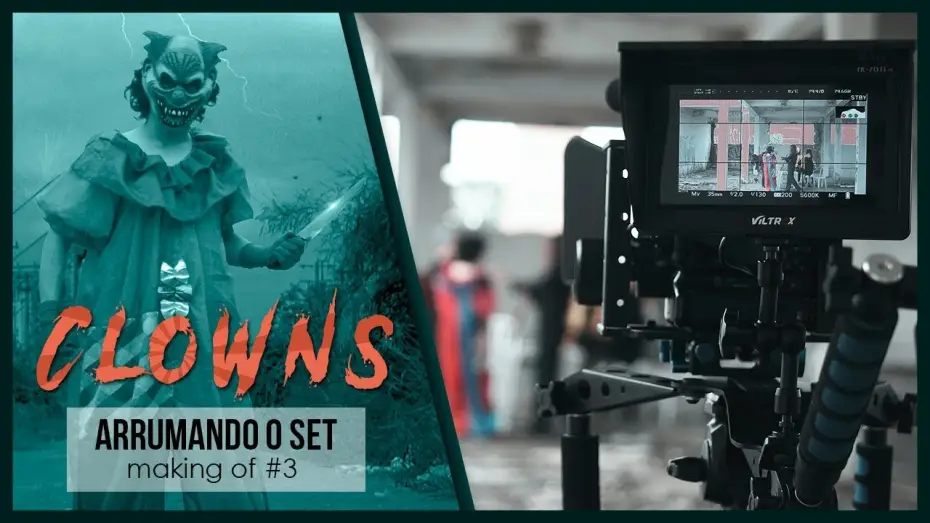 Wideo do filmu Clowns — Arrumando o Set - Making Of CLOWNS ep.3 | RACIOCINEMA