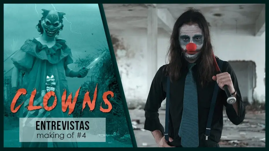 Wideo do filmu Clowns — Entrevistas - Making Of CLOWNS ep.4 | RACIOCINEMA