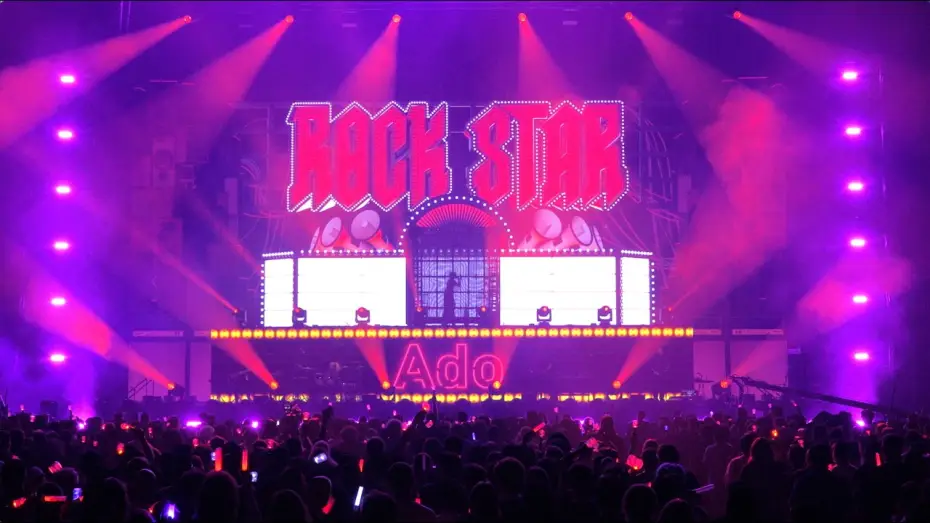 Wideo do filmu Ado - WORLD TOUR 2025 “Hibana” @Kia Center — 【LIVE映像】ロックスター ＠オーランド・Kia Center 【Ado】