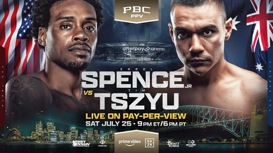 Wideo do filmu Errol Spence Jr. vs. Tim Tszyu — Spence vs. Tszyu FIGHT PREVIEW: July 25, 2026 | PBC PPV
