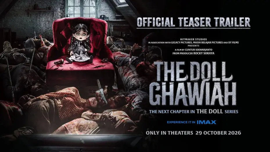 Wideo do filmu The Doll Ghawiah — Teaser Trailer The Doll Ghawiah - Di Bioskop Mulai 29 Oktober 2026
