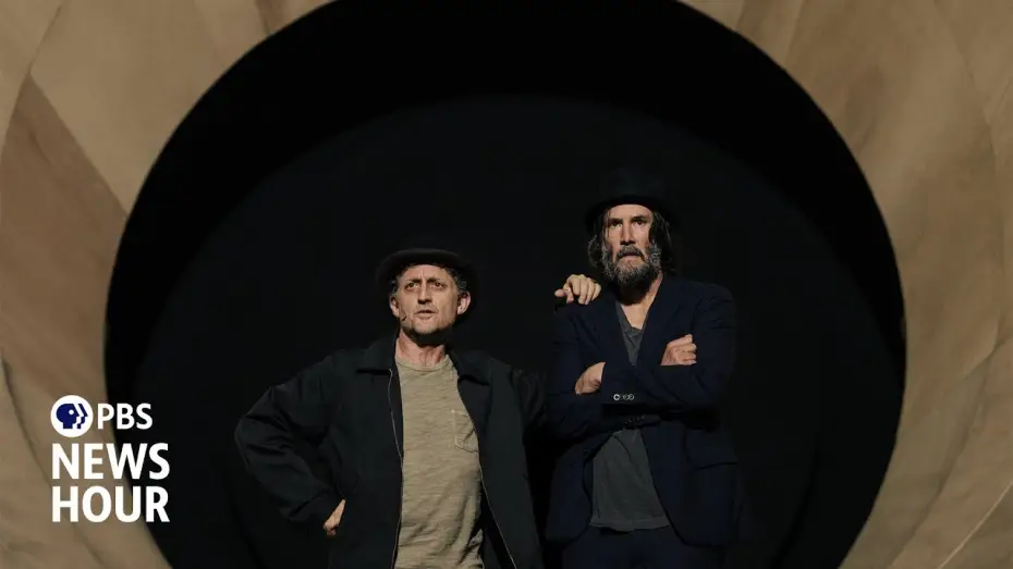 Wideo do filmu Waiting for Godot — Keanu Reeves and Alex Winter reunite on stage in Broadway's 'Waiting for Godot'