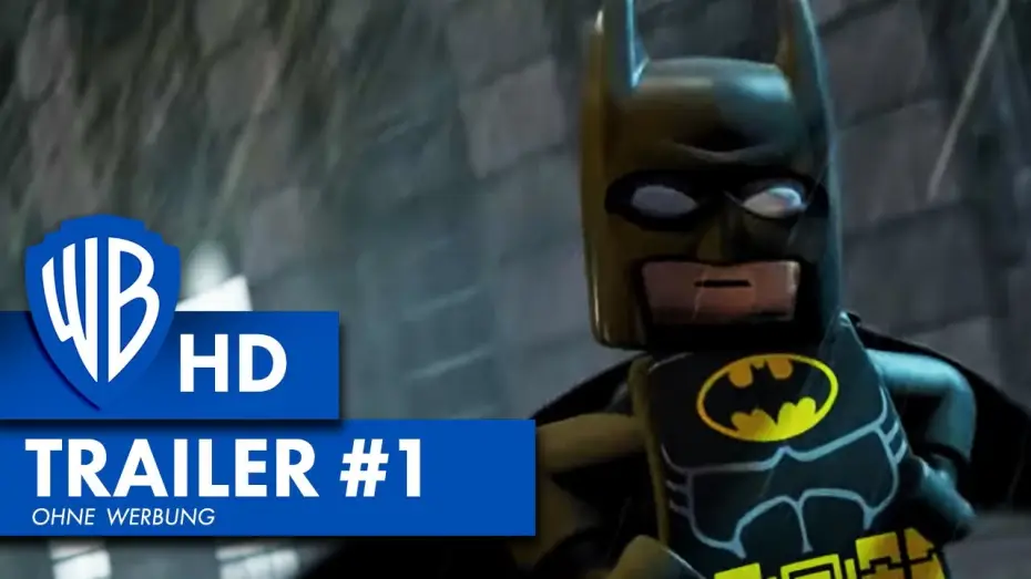 Wideo do filmu LEGO® Batman: Moc Superbohaterów DC — LEGO Batman - Der Film: Vereinigung der DC-Superhelden - Offizieller Trailer Deutsch HD