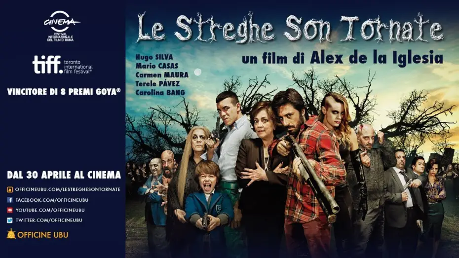 Wideo do filmu Wiedźmy z Zugarramurdi — Le Streghe Son Tornate - Trailer Italiano ufficiale - dal 30 aprile al cinema
