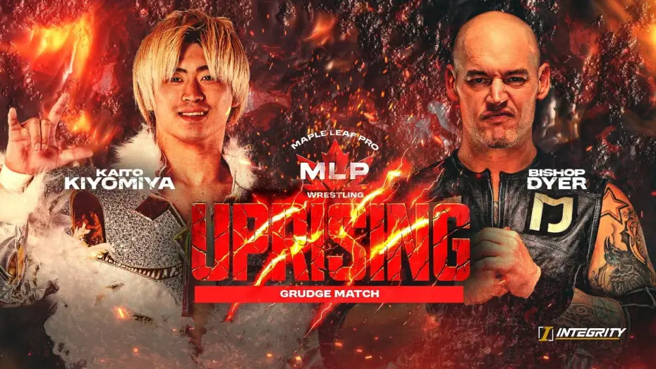 Wideo do filmu Maple Leaf Pro Wrestling: Uprising 2026 — Grudge Match Kaito Kiyomiya vs.  Bishop Dyer |  MLP Uprising