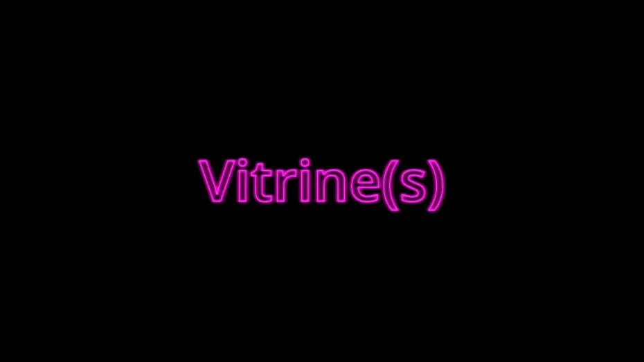 Wideo do filmu Vitrines — Vitrines - Photomontage