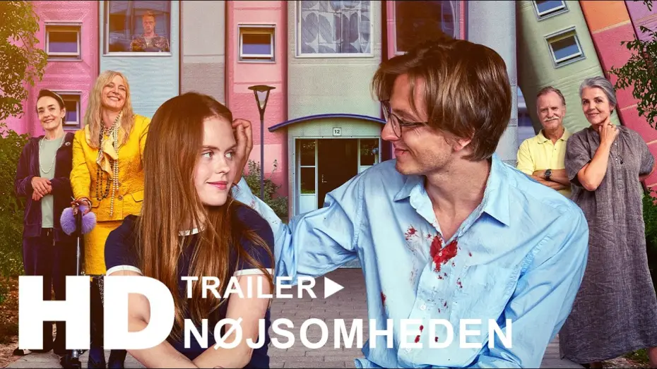 Wideo do filmu Nøjsomheden — NØJSOMHEDEN trailer - biografpremiere 27. august!