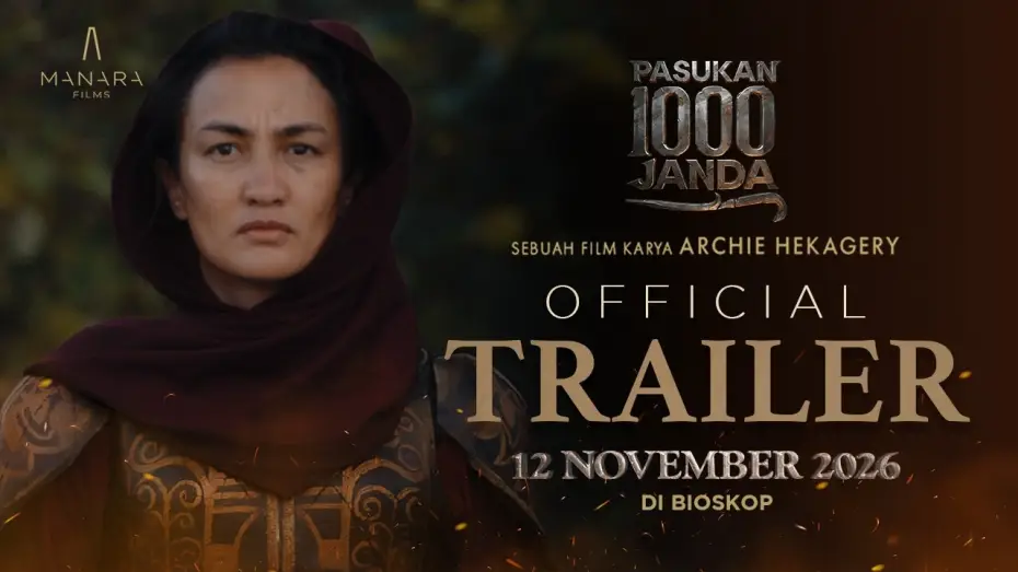 Wideo do filmu Pasukan 1000 Janda — ARMY OF 1000 WIDOWS - OFFICIAL TRAILER