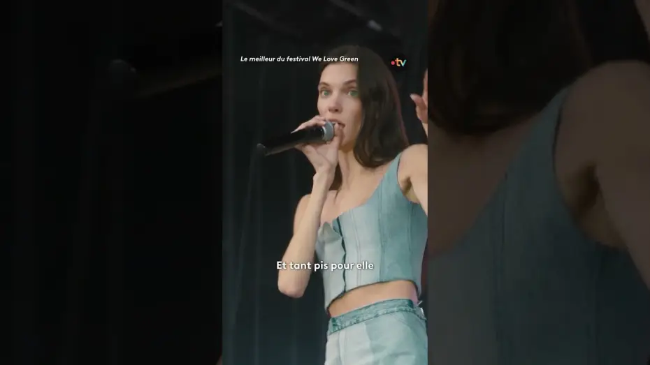 Wideo do filmu Le meilleur du festival We Love Green — Charlotte Cardin chante « Tant pis pour elle » à We Love Green