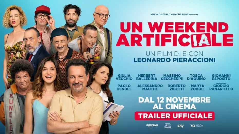 Wideo do filmu Un weekend artificiale — UN WEEKEND ARTIFICIALE - Trailer ufficiale