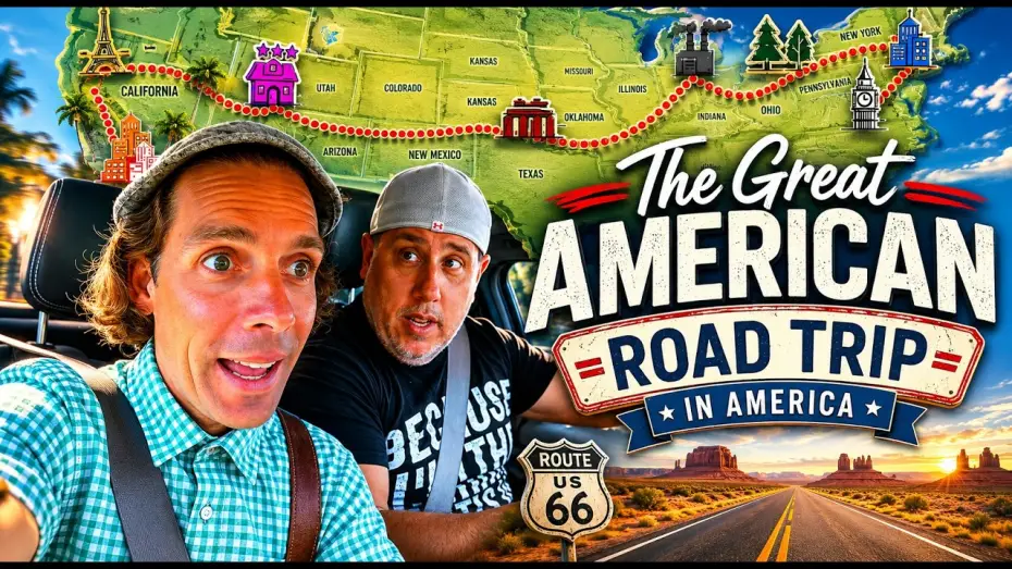 Wideo do filmu The Great American Road Trip in America — The Great American Road Trip in America  TRAILER Public