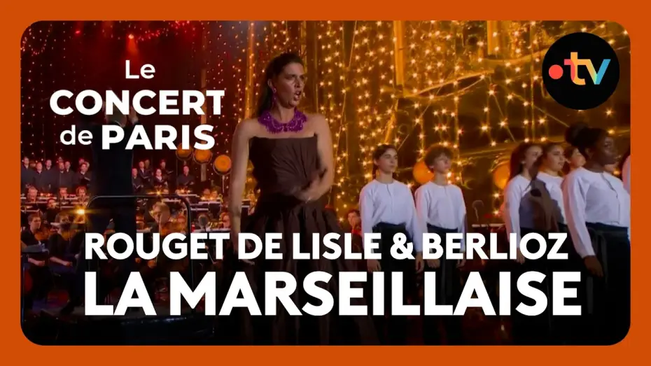 Wideo do filmu Le concert de Paris 2026 — « La Marseillaise » par Farrah El-Dibany, le Chœur et la Maîtrise de Radio France
