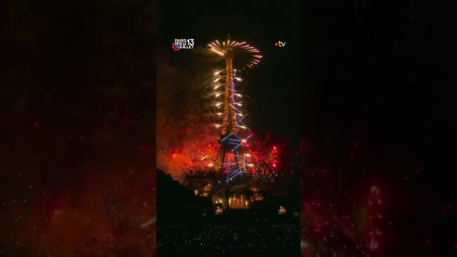 Wideo do filmu Le concert de Paris 2026 — La MAGIE du feu d'artifice de Paris 🤩 - 13 juillet 2026