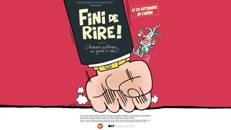 Wideo do filmu FINI DE RIRE ! L'humour politique au garde-à-vous ? — Bande-annonce Fini de rire ! L'humour politique au garde-à-vous ?