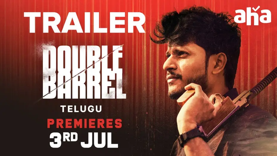 Wideo do filmu Double Barrel — Double Barrel Trailer | Premieres On 3rd July On Aha | Siva Sankara Chakravarthy | Aditya Bheemreddy