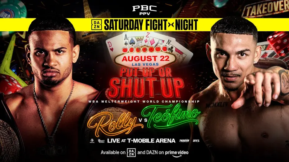 Wideo do filmu Rolando Romero vs. Teofimo Lopez — Rolly vs. Teofimo FIGHT PREVIEW: August 22, 2026 | LIVE on PBC PPV