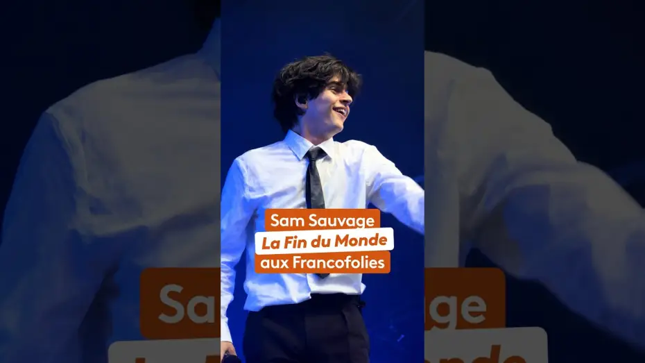 Wideo do filmu Le meilleur des Francofolies — Sam Sauvage chante « La Fin du monde » aux Francofolies