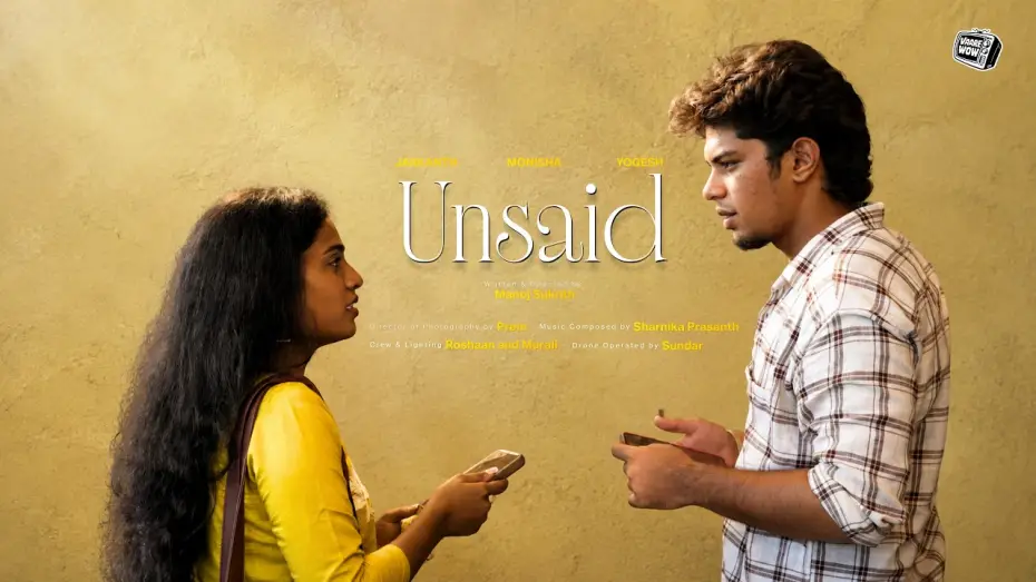 Wideo do filmu Unsaid — Unsaid - Short film with English Subtitles (4K) | Jaikanth | Yogesh | Monisha