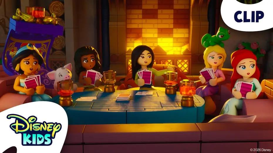 Wideo do filmu LEGO Disney Księżniczka: Magiczny mętlik — The Princesses Have Unexpected Visitors! 🏰🐾✨ | LEGO Disney Princess: Magical Mayhem | @disneykids