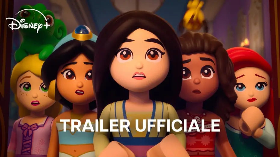 Wideo do filmu LEGO Disney Księżniczka: Magiczny mętlik — LEGO Disney Princess: Un Magico Scompiglio | Trailer Ufficiale | Dal 21 Agosto su Disney+