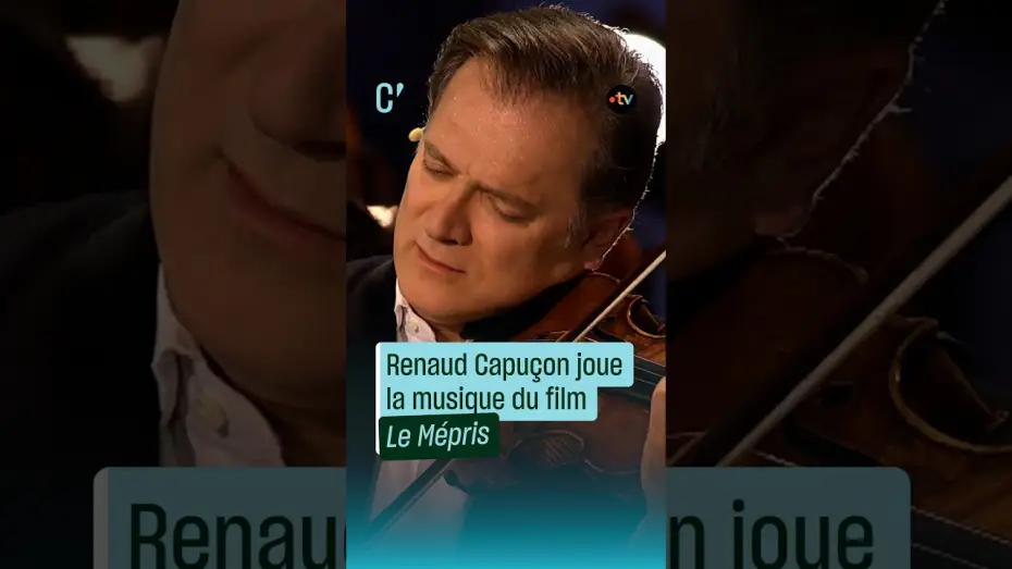Wideo do filmu Renaud Capuçon aux Chorégies d'Orange — Renaud Capuçon joue la musique du film « Le Mépris » - Culture Prime
