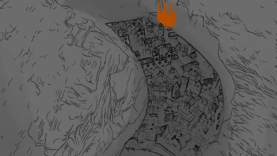 Wideo do filmu Thera: The Inverted Planet — First Storyboard Test for “Thera: The Inverted Planet”