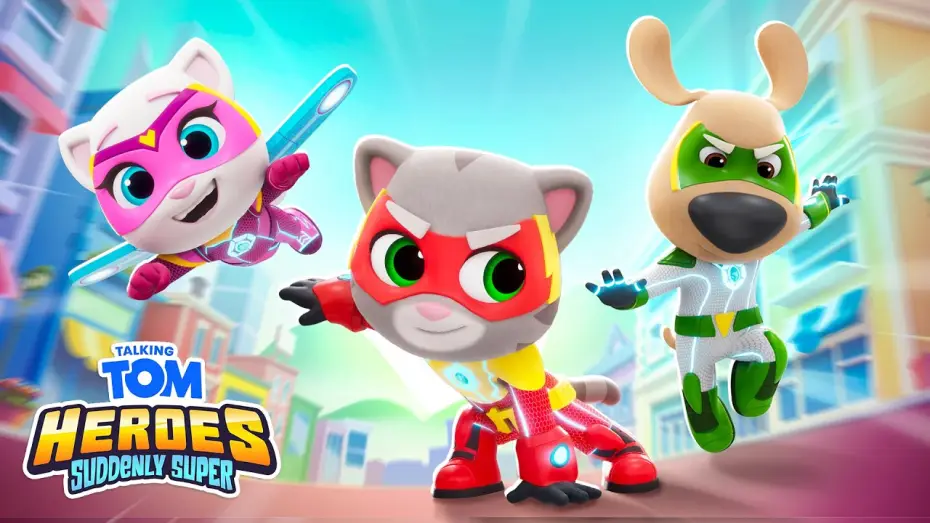 Wideo do filmu Talking Tom Hero’s on the Big Screen — ⚡ Talking Tom Heroes: Suddenly Super on the Big Screen 🎬🍿 In Cinemas Soon!