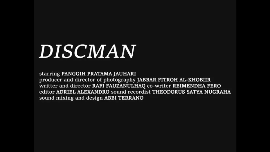 Wideo do filmu Discman — Discman - Official Trailer