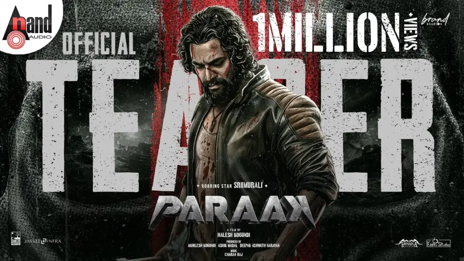 Wideo do filmu ಪರಾಕ್ — PARAAK | Official Teaser | SRIIMURALI | HALESH KOGUNDI | CHARAN RAJ | BRAND STUDIOS