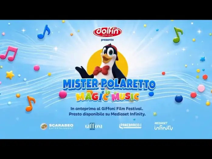 Wideo do filmu Mister Polaretto e la magic music — Mister Polaretto and the Magic Music Spot