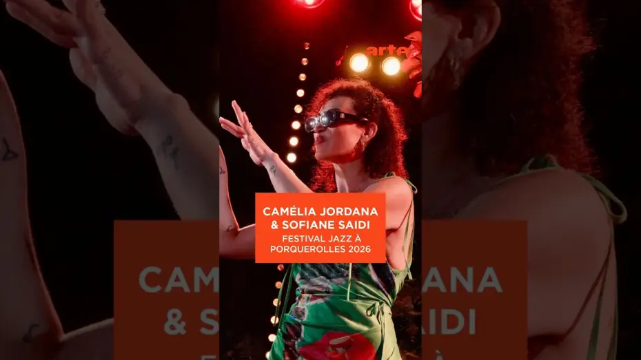 Wideo do filmu Sofiane Saidi, Camelia Jordana & Théo Ceccaldi - Jazz à Porquerolles 2026 — Camélia Jordana et Sofiane Saidi unissent leur voix à Jazz à Porquerolles #live #rai - ARTE Concert