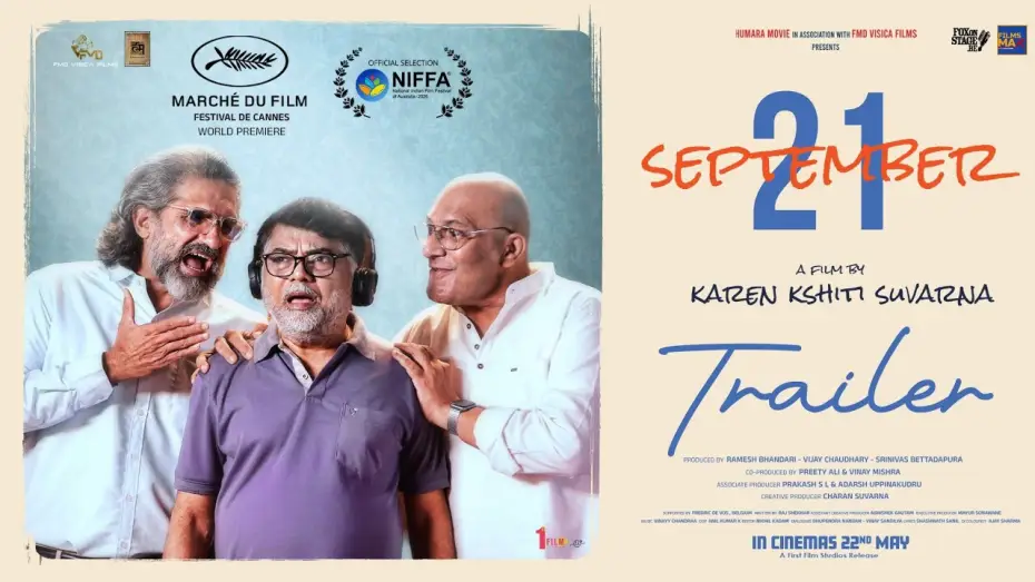 Wideo do filmu ಸೆಪ್ಟೆಂಬರ್ 21 — September 21 | Official Trailer | Cannes March 2026