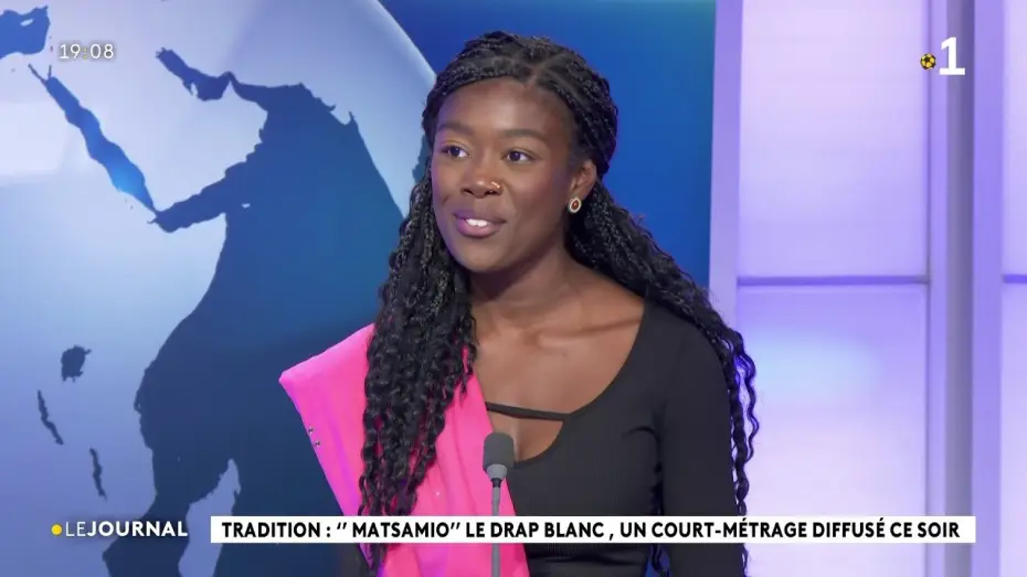 Wideo do filmu Matsamiyo — Aaliyah Issoufou, actrice du court-métrage " Matsamio" , était l'invitée du journal.