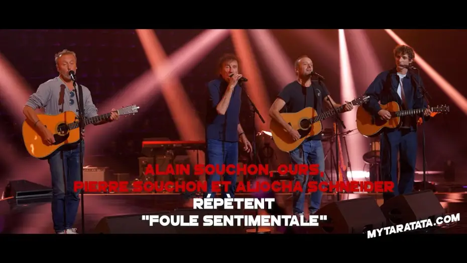 Wideo do filmu Taratata numéro 600 — #Taratata600 Les répètes avec Alain Souchon / Ours / Pierre Souchon / Aliocha Schneider (2025)