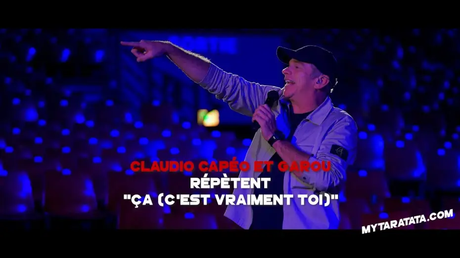 Wideo do filmu Taratata numéro 600 — #Taratata600 Les répètes avec Claudio Capéo / Garou (2025)