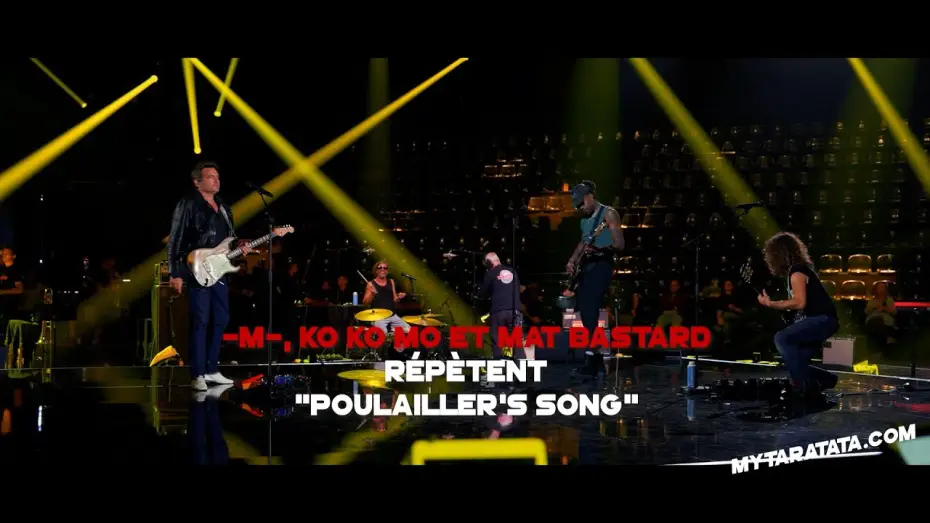 Wideo do filmu Taratata numéro 600 — #Taratata600 Les répètes avec -M- / Ko Ko Mo / Mat Bastard (2025)