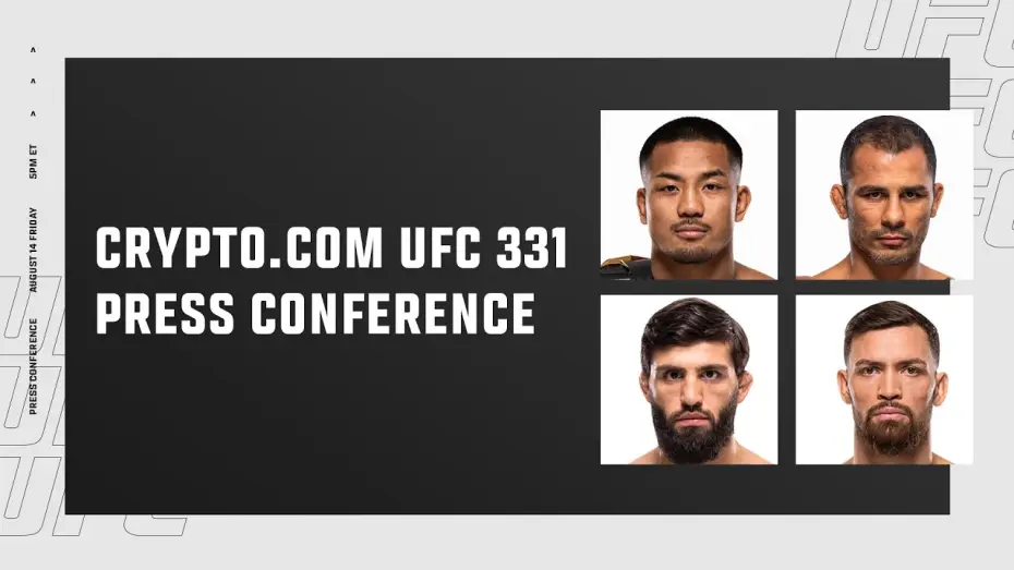 Wideo do filmu UFC 331: Van vs. Pantoja 2 — Crypto.com UFC 331: Press Conference