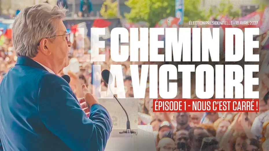 Wideo do filmu Le chemin de la victoire - Nous c'est carré ! — Dans les coulisses de la présidentielle - Le chemin de la victoire