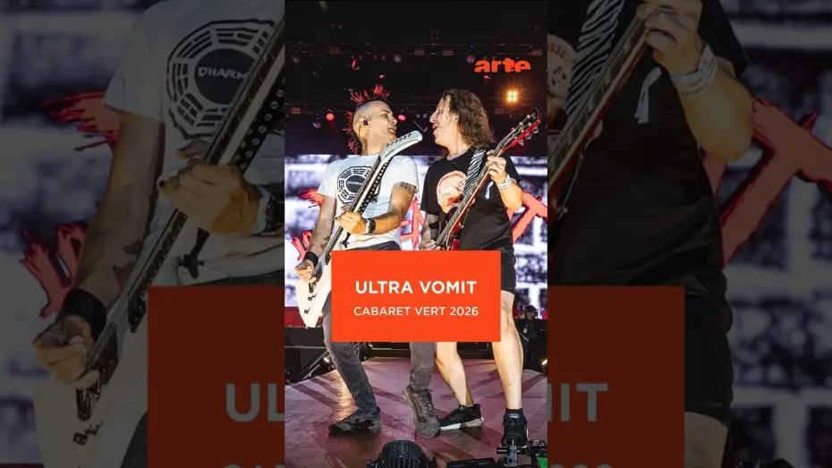 Wideo do filmu Ultra Vomit - Cabaret Vert 2026 — Ultra Vomit collectionne les canards (vivants) sur scène à Cabaret Vert #live #metal - ARTE Concert