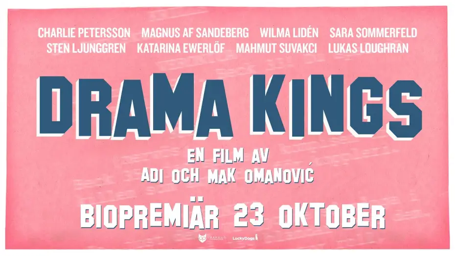 Wideo do filmu Drama Kings — Drama Kings - trailer (Biopremiär 23 oktober)