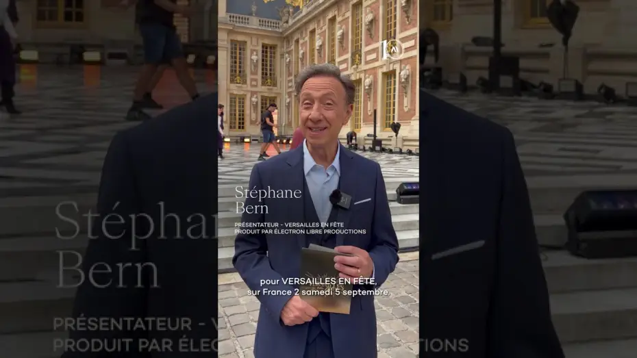 Wideo do filmu Versailles en fête — Stéphane Bern vous donne rendez-vous à Versailles samedi soir !