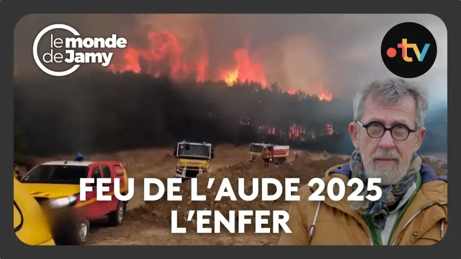 Wideo do filmu Des feux extrêmes en France : sommes-nous prêts ? — Le feu allait plus vite que les pompiers : récit d’un incendie hors norme - Le monde de Jamy